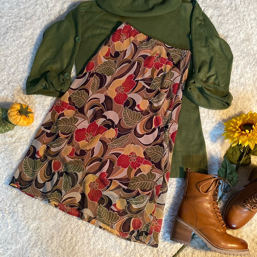 Colorful Fall Skirt